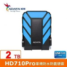  ADATA威剛 Durable HD710Pro 2TB(藍) USB3 2.5吋軍規防水防震行動硬碟